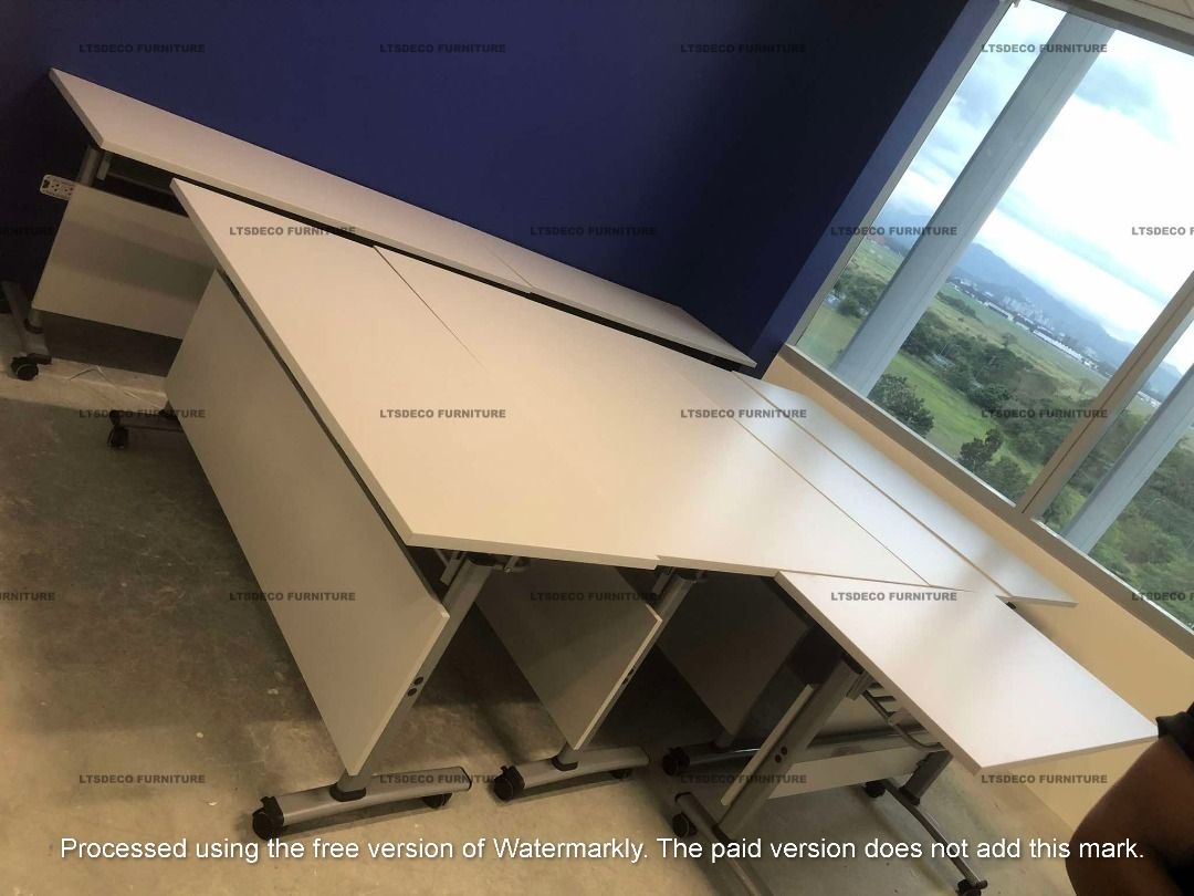 FOLDABLE TRAINING TABLE OFFICE PARTITION (Category: Office Furniture & Fixtures) located in Quezon City. Submitted by fierce.angelltsdeco (Listing ID 1456468143, Image 3). Description: LTSDECO Home and Office Furniture Trading MANUFACTURER • FABRICATOR • SUPPLIER Looking for office furniture, modular partitions, workstations, or customized furniture? We can help! LTSDECO Home and Office Furniture Trading is a trusted manufacturer, fabricator, and
