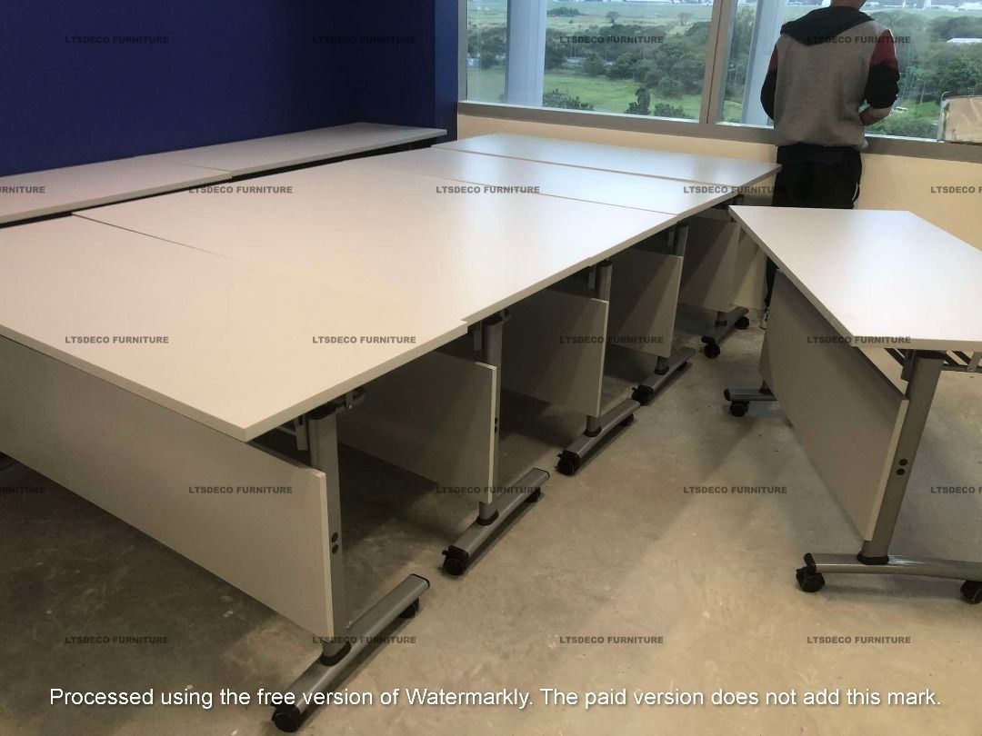 FOLDABLE TRAINING TABLE OFFICE PARTITION (Category: Office Furniture & Fixtures) located in Quezon City. Submitted by fierce.angelltsdeco (Listing ID 1456468143, Image 1). Description: LTSDECO Home and Office Furniture Trading MANUFACTURER • FABRICATOR • SUPPLIER Looking for office furniture, modular partitions, workstations, or customized furniture? We can help! LTSDECO Home and Office Furniture Trading is a trusted manufacturer, fabricator, and