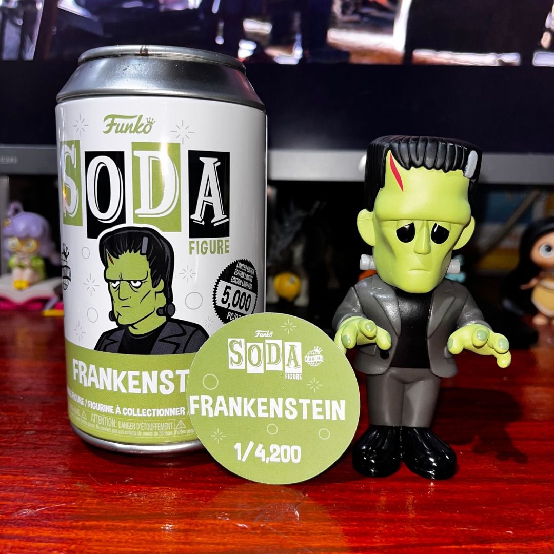 Funko Soda Universal Monster Frankenstein (Category: Designer & Blind Box Toys) located in Del Monte. Submitted by collectandsell_ph (Listing ID 1456601557, Image 1). Description: .