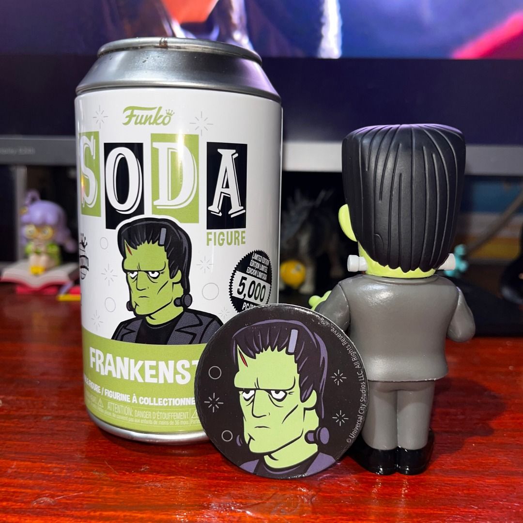 Funko Soda Universal Monster Frankenstein (Category: Designer & Blind Box Toys) located in Del Monte. Submitted by collectandsell_ph (Listing ID 1456601557, Image 2). Description: .