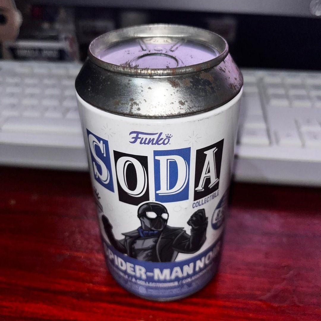 Funko Vinyl SODA: Marvel - Spider-Man Noir (Category: Designer & Blind Box Toys) located in Del Monte. Submitted by collectandsell_ph (Listing ID 1456602032, Image 3). Description: .