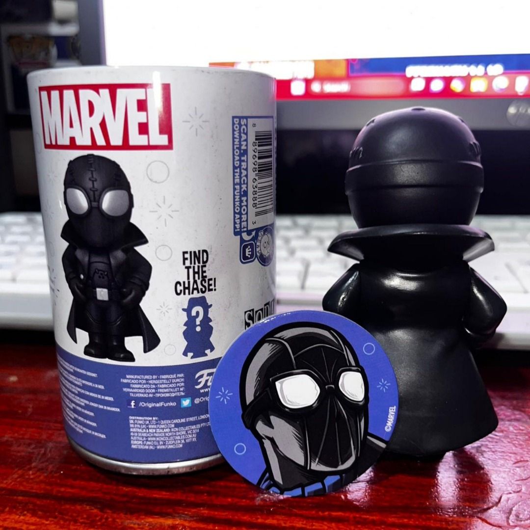 Funko Vinyl SODA: Marvel - Spider-Man Noir (Category: Designer & Blind Box Toys) located in Del Monte. Submitted by collectandsell_ph (Listing ID 1456602032, Image 2). Description: .