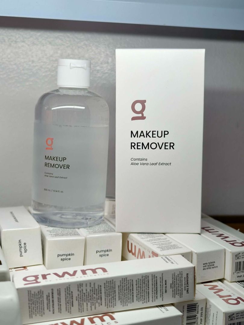 GRWM MAKEUP REMOVER 300ML (Category: Makeup) located in Muntinlupa City. Submitted by chevyxcs (Listing ID 1456537381, Image 1). Description: last 2 available.