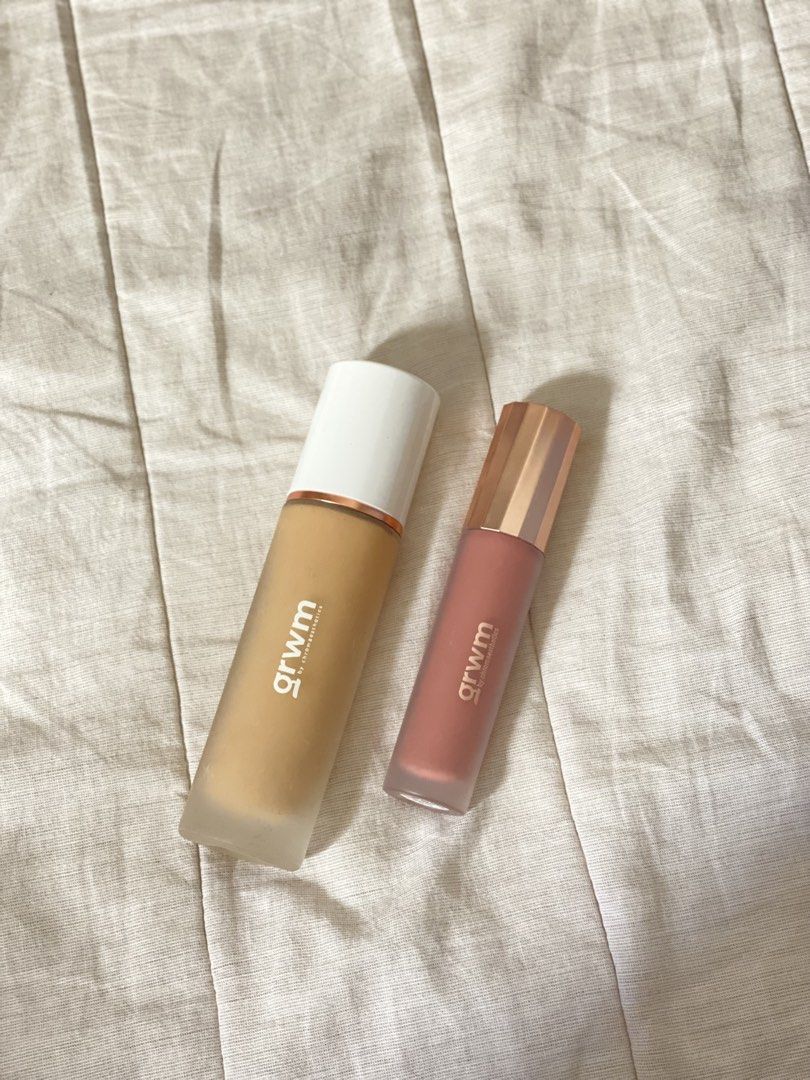 GRWM Radiant Skin LMO24 Foundation (Category: Makeup) located in Cebu City. Submitted by ___danideclutters (Listing ID 1456553036, Image 1). Description: update! foundation nalang available :) ********** - GRWM Radiant Skin LMO24 Foundation Shade: Birch - GRWM Milk Tint Shade: Pablo's Latte Around 5%~ lang siguro nabawas. Found better shades for me :).