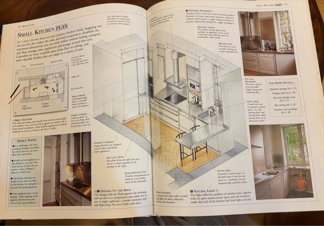 Guide for kitchen (Category: Storybooks) located in Singapore. Submitted by rollydr (Listing ID 1456597413, Image 4). Description: - Comprehensive guide for kitchen design and renovation. - Covers flooring, countertops, layouts, and appliances. - Offers practical advice and inspiration for creating your dream kitchen. - Features step-by-step instructions and illustrations. - Suitable for homeowners and DIY enthusiasts..