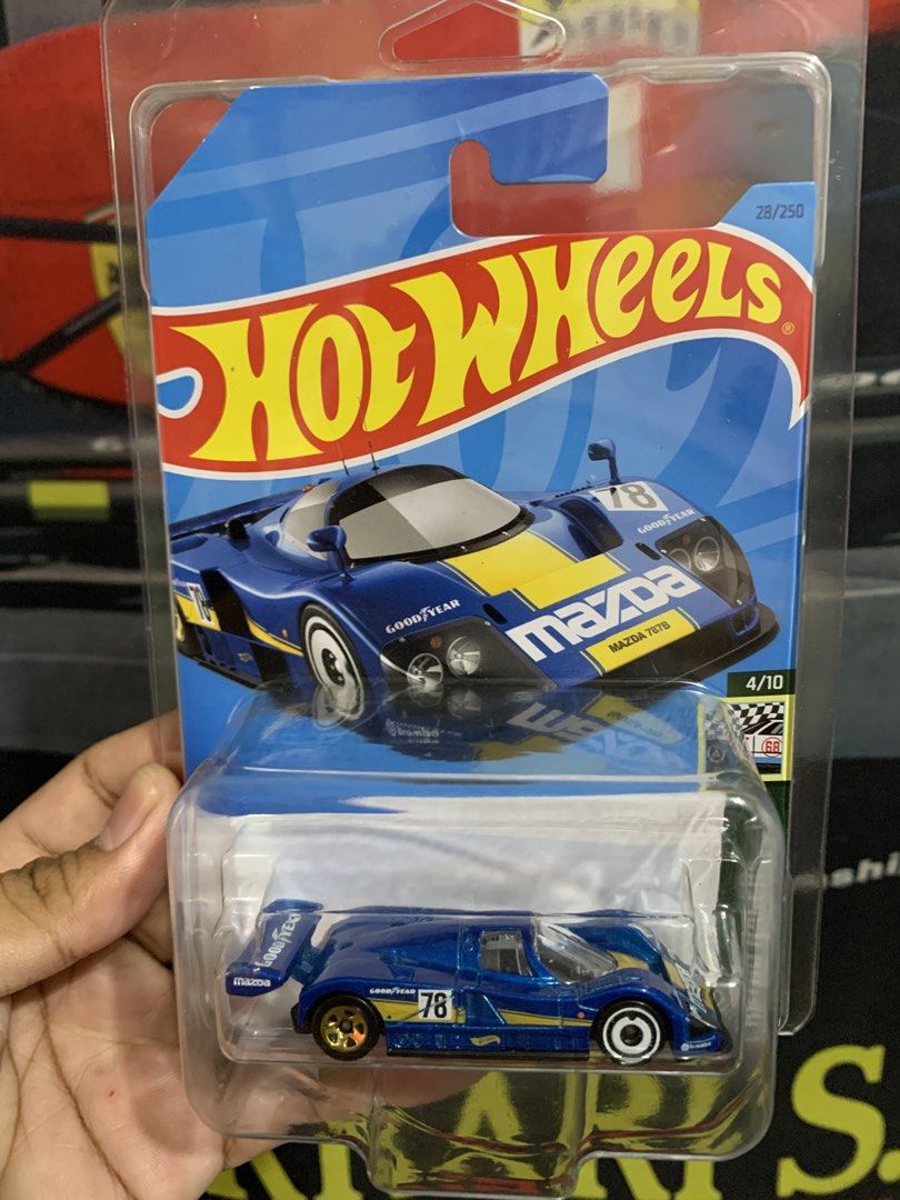 Hot wheels mazda 787b (Category: Vehicle & Diecast Models) located in Manila. Submitted by neosep (Listing ID 1455682167, Image 2). Description: Hot wheels mazda 787B with protector case 300 each Rfs. Declutter & quit Mode of delivery - via lalamove, j&t,lbc Mode of payment- gcash Location-pandacan Manila.