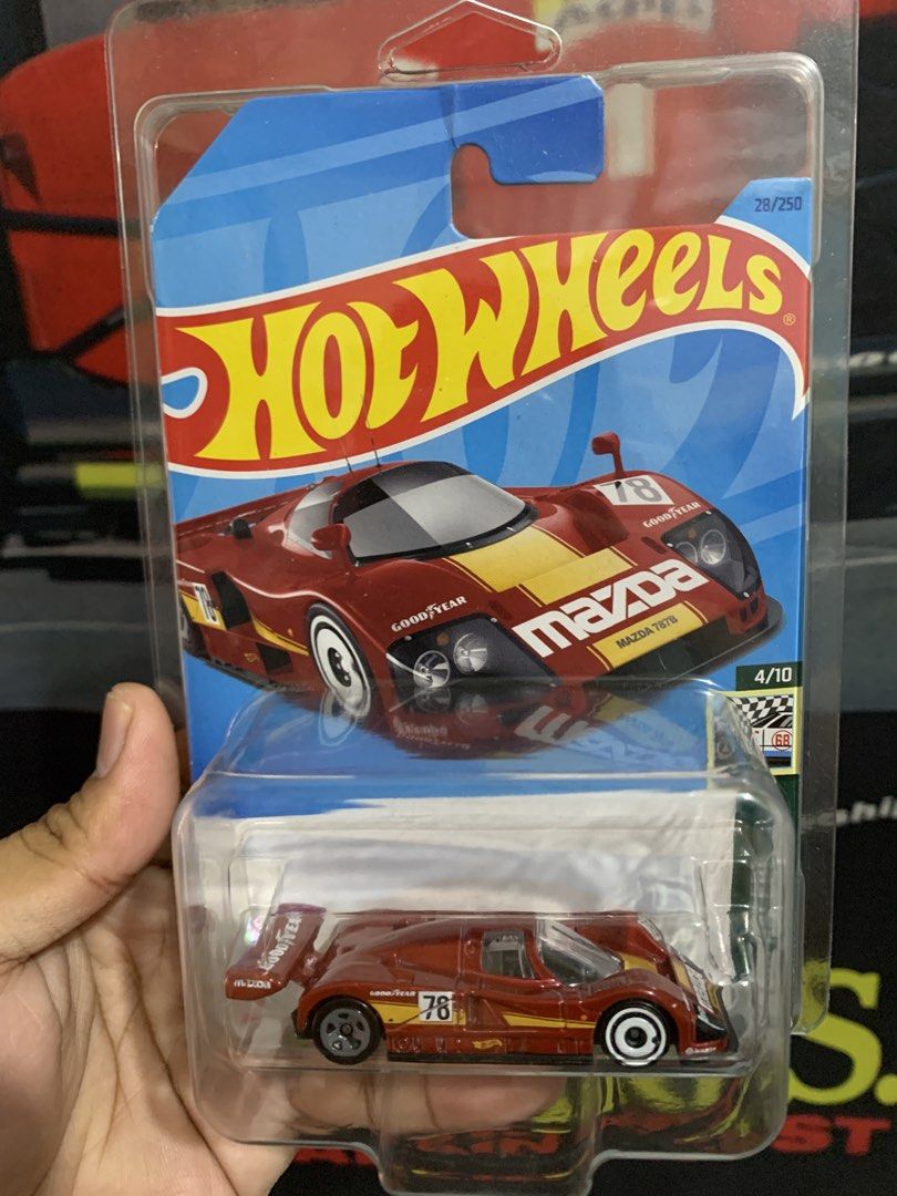 Hot wheels mazda 787b (Category: Vehicle & Diecast Models) located in Manila. Submitted by neosep (Listing ID 1455682167, Image 3). Description: Hot wheels mazda 787B with protector case 300 each Rfs. Declutter & quit Mode of delivery - via lalamove, j&t,lbc Mode of payment- gcash Location-pandacan Manila.