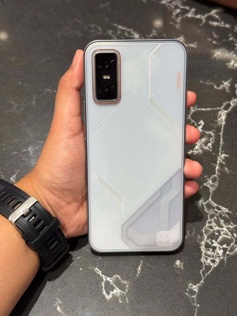 INFINIX GT30 (Category: Android Others) located in Manila. Submitted by katjebs08 (Listing ID 1456462785, Image 2). Description: 8GB RAM (With Extended 8GB RAM) + 256GB ROM Good as new (No Scratches) .