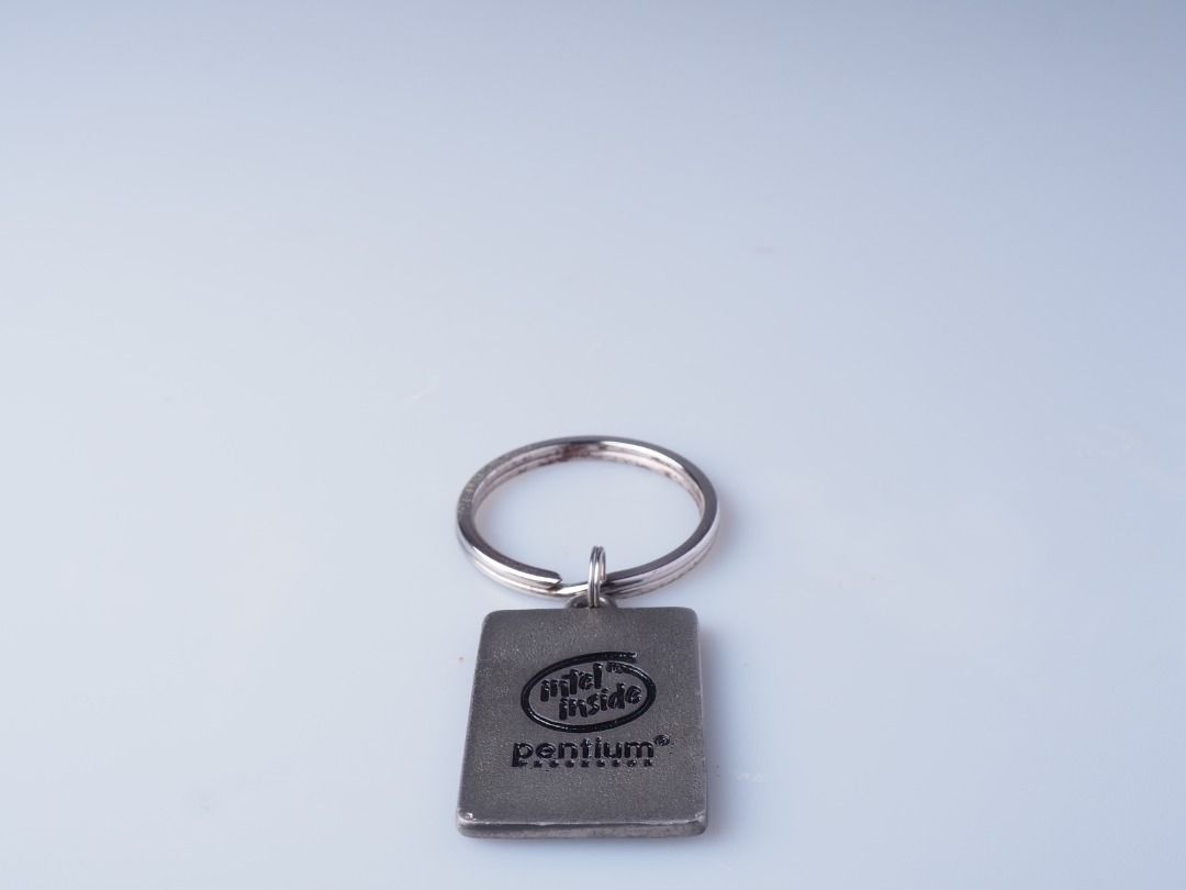 Intel Inside Pentium Processor Key Chain (Category: Computer Parts) located in Kepala Batas. Submitted by johnthamlc (Listing ID 1456433017, Image 1). Description: Intel Inside Pentium Processor Key Chain Actual Intel Pentium Processor Die Cover Removed, Seal it in a Steel Keychain The Processor is being coated with a layer of resin Conditions: Used The Key Ring Metal Part Rusting Scratch Packages: Intel Inside Pentium Processor Key Chain RM100 P