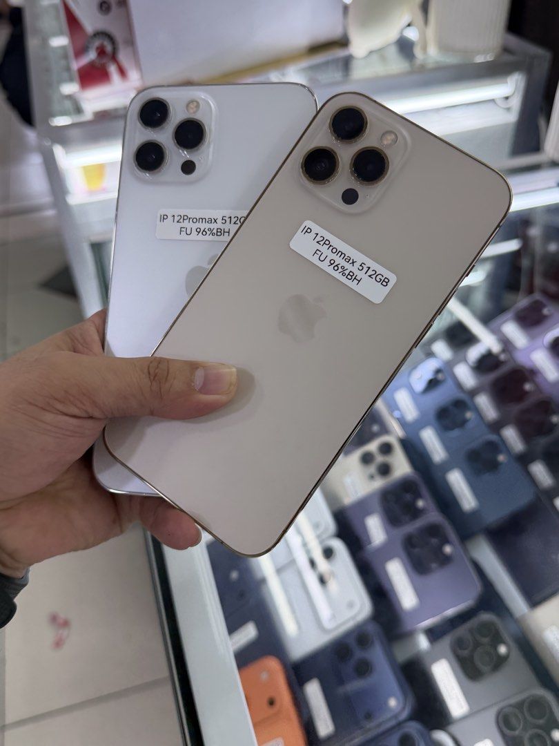iPhone 12 Promax 512GB 96%BH Openline 99%smooth No issues (Category: iPhone 12 Series) located in San Juan City. Submitted by saabangadgetshop (Listing ID 1456459079, Image 3). Description: Onhand | Pre-owned iPhone 12 Promax 512GB OPENLINE Battery Health 96% NO HIDDEN ISSUES NO HISTORY OF REPAIR 99%Smooth TEST TO SAWA RESET ALL YOU WANT TEST ALL YOU WANT NOT REFURBISHED AUTHENTIC PHONE ALL WORKING (FREE 3UTOOLS) iPhones iPads only 🆓Freebies ✅Ch