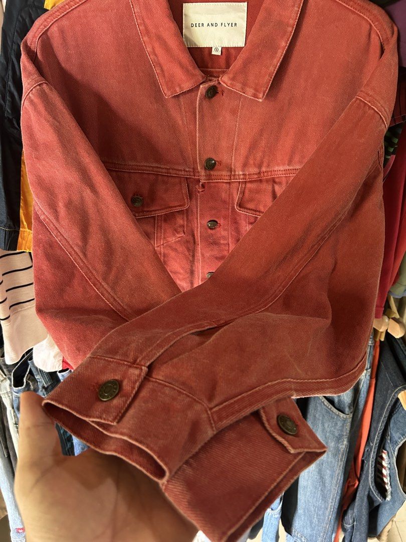 Jacket (Category: Coats, Jackets and Outerwear) located in Manila. Submitted by alcantara123 (Listing ID 1456471608, Image 3). Description: Random canvas jacket W-24 L-22.5.