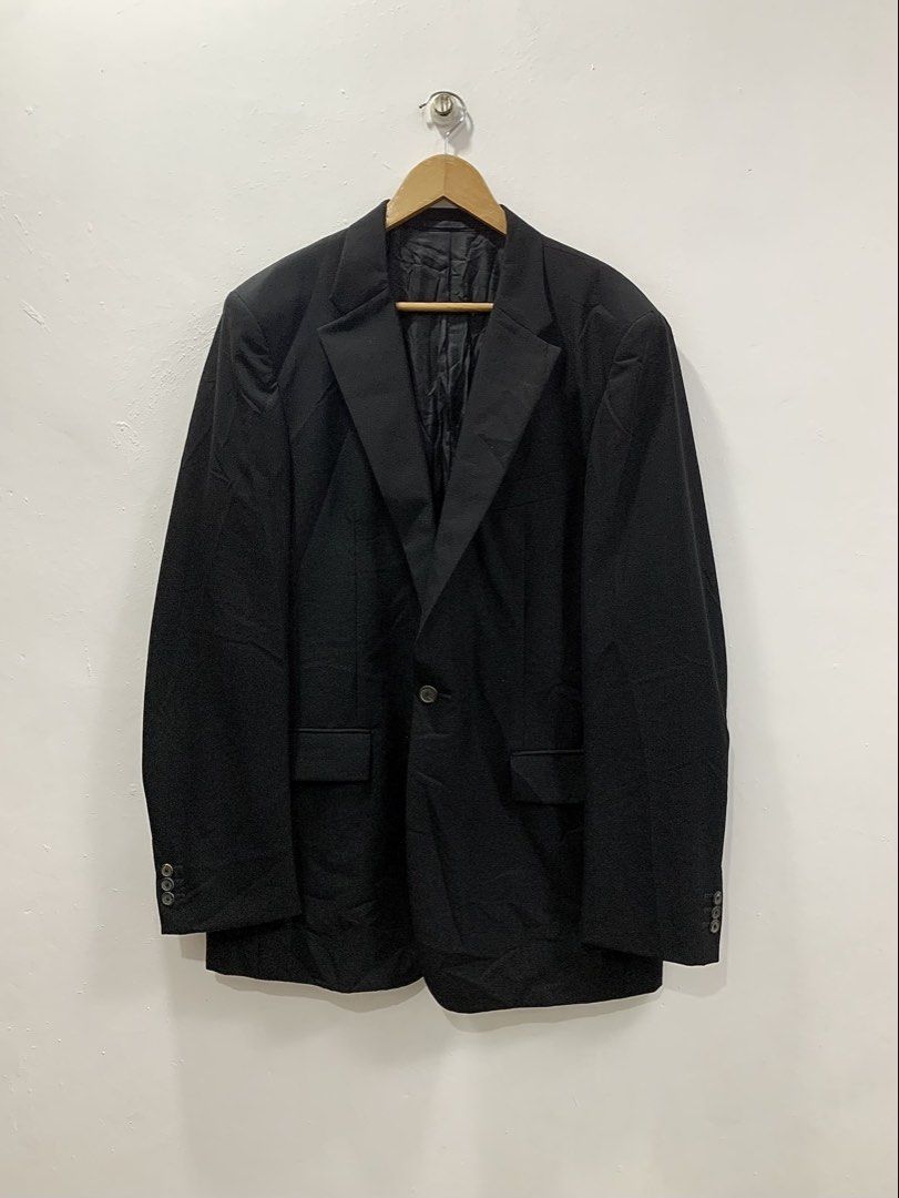 JIL SANDER TAILOR MADE - SUIT SET (Category: Sets & Coordinates) located in Cavite. Submitted by ___layern0ne (Listing ID 1456451583, Image 2). Description: About the product: • Classic black Jil Sander Blazer and Pants •Made in Italy • 100% Virgin Wool • Fully lined with Cupro • Blazer: Single button closure, One chest pocket, Two front pockets • Pants: Two side pockets, One coin pocket, One back pocket w/ button •’Tailor Made’ label for high qu