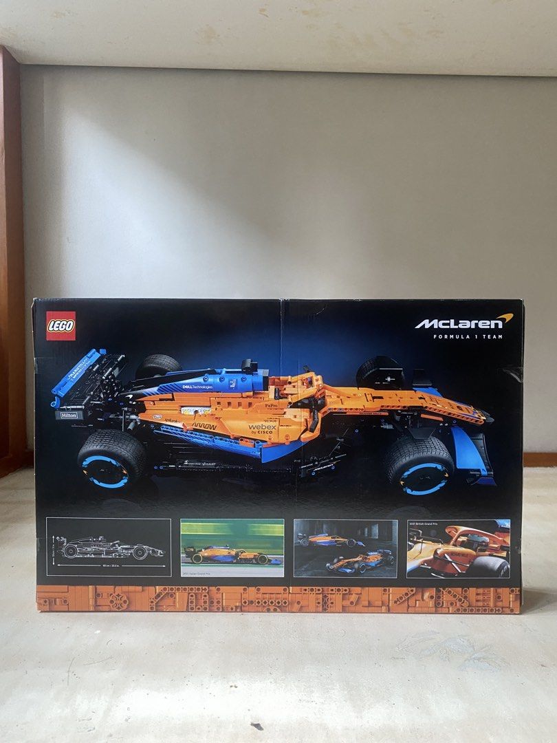 LEGO Technic 42141 McLaren F1 (Category: Lego & Building Sets) located in Manila. Submitted by somebanothings2.0 (Listing ID 1456506533, Image 3). Description: LEGO Technic 42141 McLaren F1 Race Car 2022 - bought from Toytown - new and sealed Loc: Welcome Rotonda, Quezon City RFS: Decluttering all my Lego collections Price is fixed, way below SRP already..