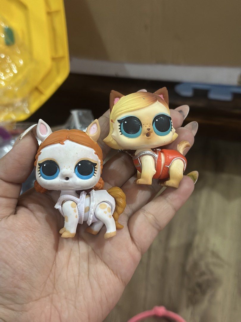 LOL Pets with container (Category: Designer & Blind Box Toys) located in Baguio. Submitted by cherylcaps95 (Listing ID 1456485299, Image 2). Description: MGA brands Signa of usage 2 peta with container and accessories.