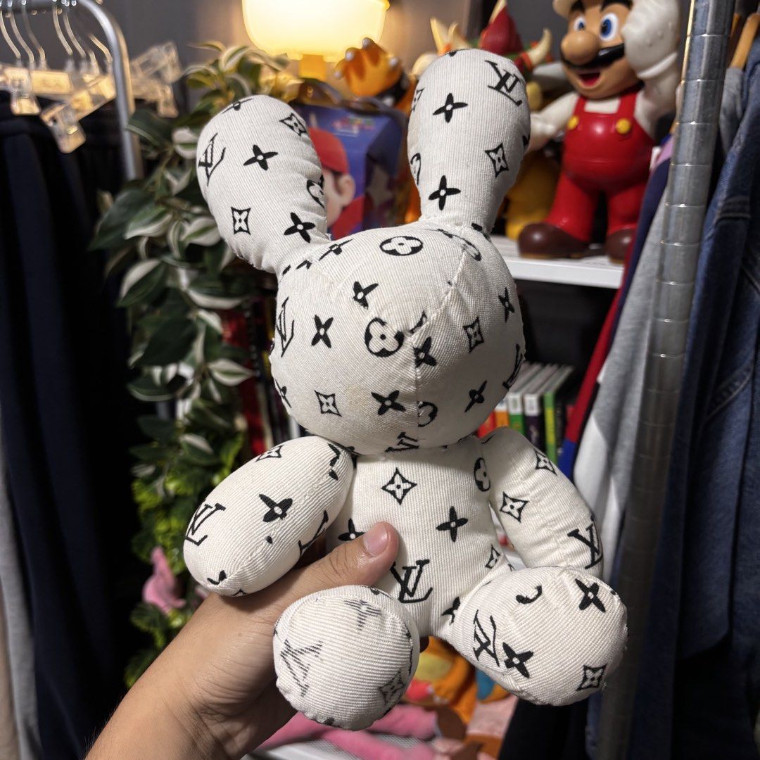 LV Monogram Bunny Stuffed Toy (Category: Plushies & Soft Toys) located in Caloocan City. Submitted by bonsatocha43876 (Listing ID 1456432238, Image 3). Description: - Super cute LV monogram bunny stuffed toy - Perfect for collectors or as a cute decor piece - Selling for only 250 pesos.