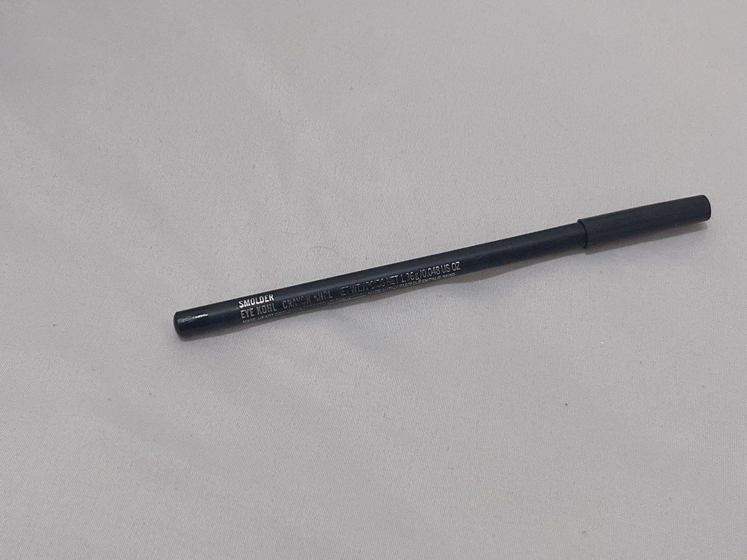 MAC Eye Kohl Eyeliner Pencil - Smolder (Category: Makeup) located in Del Monte. Submitted by pageturner_digital (Listing ID 1456536000, Image 1). Description: - MAC Eye Kohl Eyeliner Pencil - Shade: Smolder (classic black) - Creates defined eyes - Easy to apply pencil formula - Sharpens to a fine point - Ideal for tightlining.