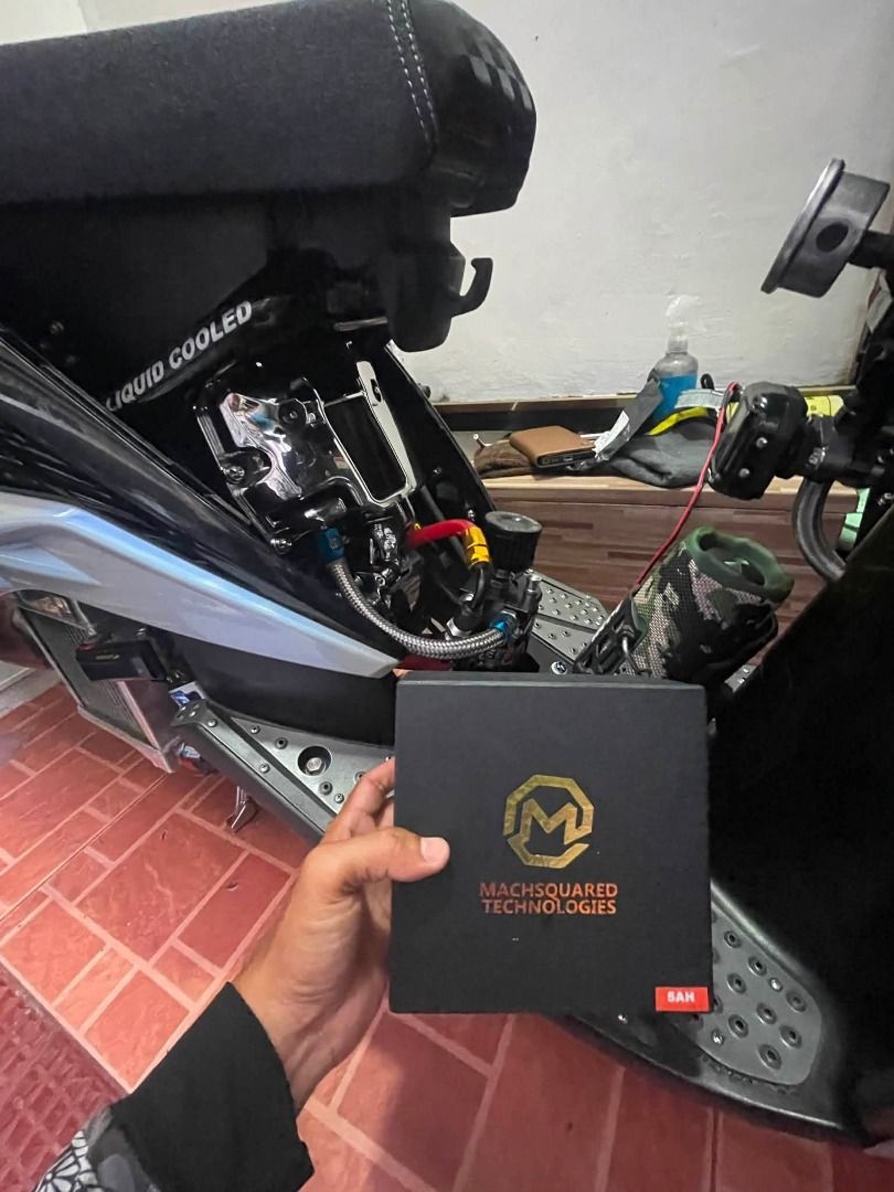 MachSquared Battery for All Motorcycles (Category: Body Parts and Accessories) located in Caloocan City. Submitted by batteryph (Listing ID 1456519826, Image 2). Description: MachSquared Technologies ✅High-Drain ✅8-10 Years Lifespan ✅High Resting Voltage (Lower Stress on wirings) ✅3000-5000 Cycles ✅Higher CCA (Cold Cranking Amps) ✅Lightweight ✅Fast Charging ✅Stable Voltage ✅No Bloat ✅1year warranty (Standard Variant) ✅2years warranty (Premium Var