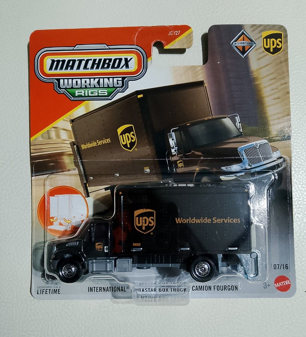 Matchbox working rig UPS Truck (Category: Vehicle & Diecast Models) located in Paranaque City. Submitted by g-books-n-toys (Listing ID 1456510739, Image 1). Description: .