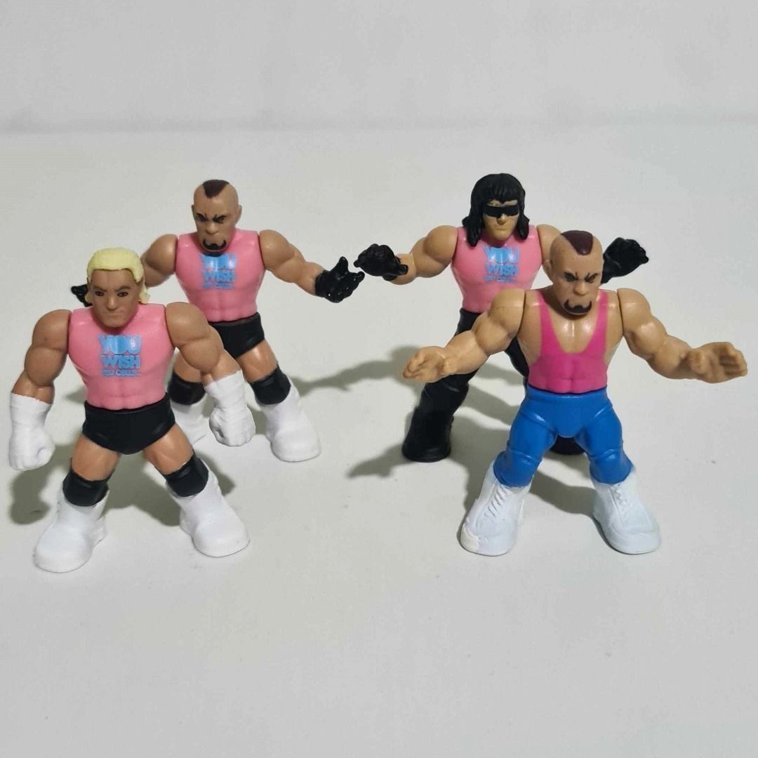 Mini Wrestlers (10pcs) - set sale (Category: Kids Toys) located in Antipolo. Submitted by legit1o1 (Listing ID 1456457886, Image 2). Description: Mini Wrestlers (10pcs) Price: 1000 (set of 10) *what you see is what you get Fixed Price Antipolo Location *MoP: Metrobank / Gcash *No Reservation *Payment First (first to pay policy) *Nationwide Delivery / Shipping via lbc or lalamove at buyers expense.