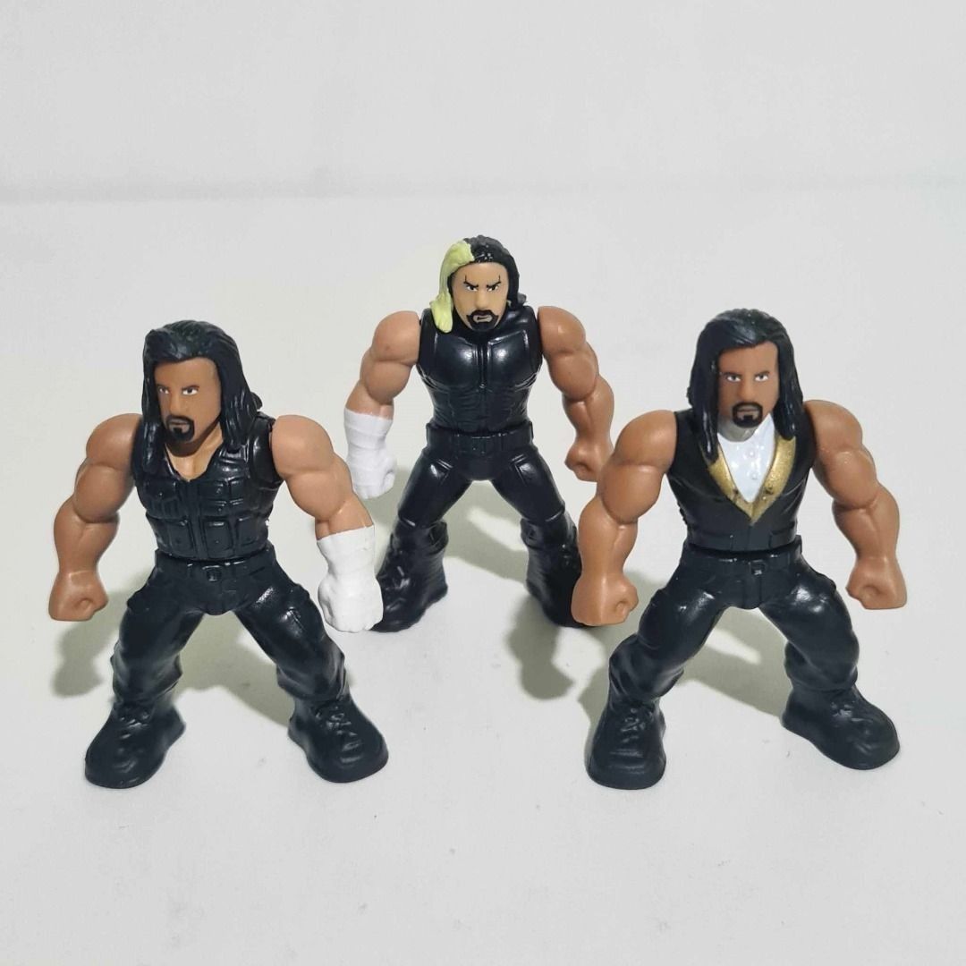 Mini Wrestlers (10pcs) - set sale (Category: Kids Toys) located in Antipolo. Submitted by legit1o1 (Listing ID 1456457886, Image 3). Description: Mini Wrestlers (10pcs) Price: 1000 (set of 10) *what you see is what you get Fixed Price Antipolo Location *MoP: Metrobank / Gcash *No Reservation *Payment First (first to pay policy) *Nationwide Delivery / Shipping via lbc or lalamove at buyers expense.