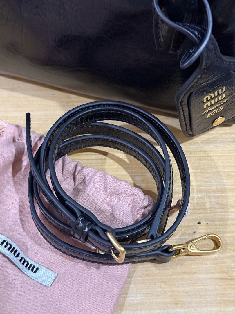 Sale! Miu Miu Solitaire Bag (Category: Luxury Bags & Wallets) located in Quezon City. Submitted by markandrewson1123 (Listing ID 1456575312, Image 3). Description: With shoulder strap (unused) NGA Used twice. .