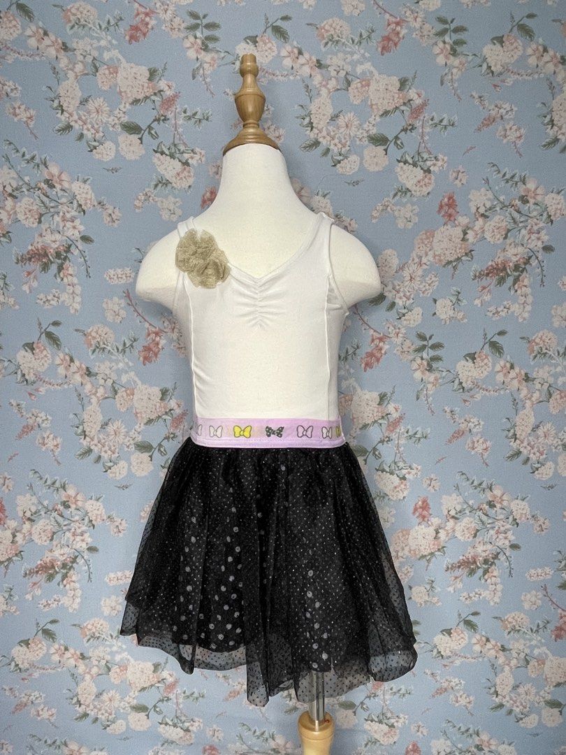 Mix & Match top and tutu skirt (Category: Babies & Kids Fashion) located in Baguio. Submitted by mabi_be (Listing ID 1456451411, Image 1). Description: Top: American Girl Brand Size: 6Y on tag runs small Skirt: Minnie Disney Brand Size: 4T on tag .