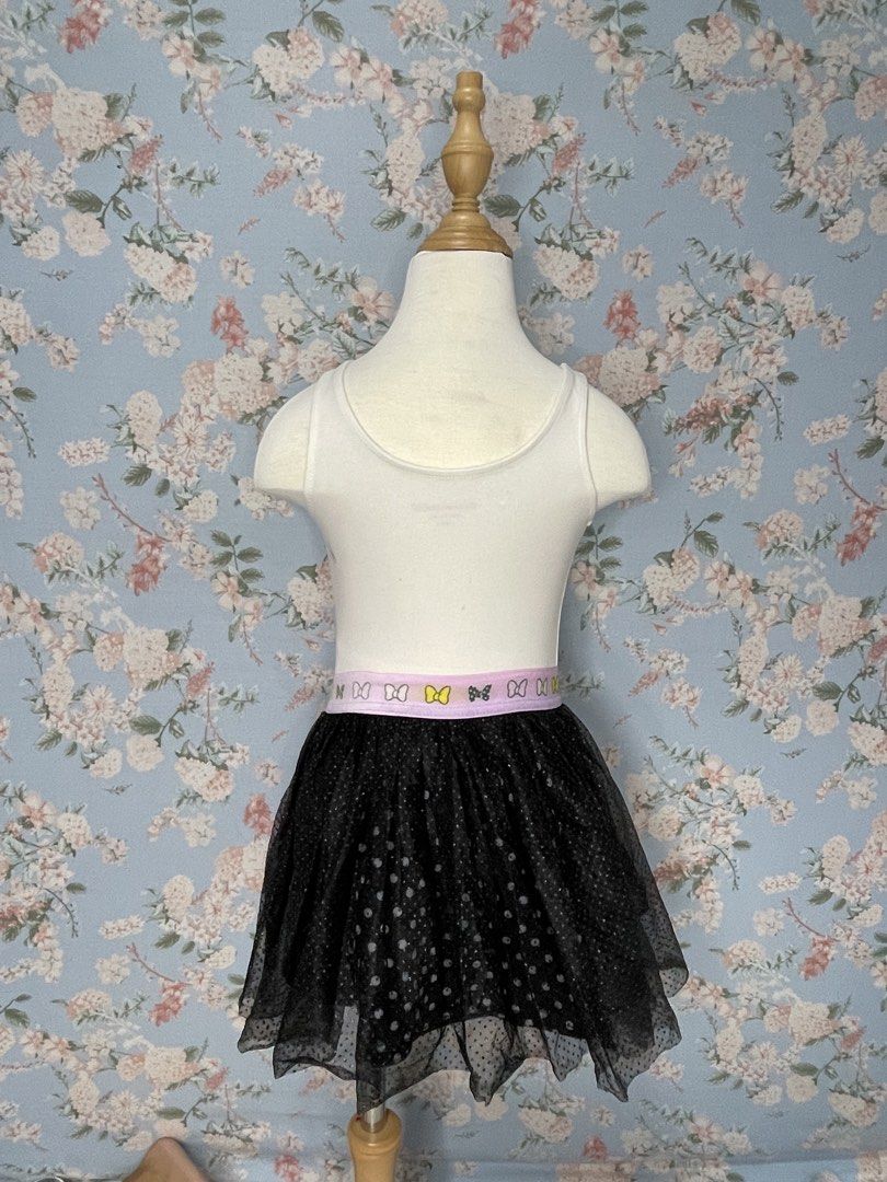 Mix & Match top and tutu skirt (Category: Babies & Kids Fashion) located in Baguio. Submitted by mabi_be (Listing ID 1456451411, Image 2). Description: Top: American Girl Brand Size: 6Y on tag runs small Skirt: Minnie Disney Brand Size: 4T on tag .