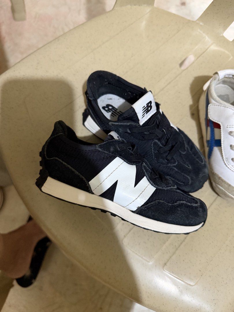 NB and Onitsuka Kids Shoes (Category: Babies & Kids Fashion) located in Manila. Submitted by zealdog-22ef02 (Listing ID 1456456052, Image 2). Description: Both 15cm Good conditon Need wash only.
