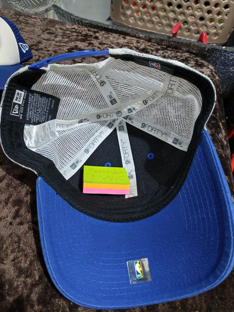 New Era Golden State Warriors Trucker Cap (Category: Caps & Hats) located in Cainta. Submitted by yiegel (Listing ID 1456546583, Image 3). Description: - Blue and white Golden State Warriors trucker cap - Features official team logo on front - New Era 9FORTY model - Adjustable snapback for a comfortable fit - Ideal for any Warriors fan.