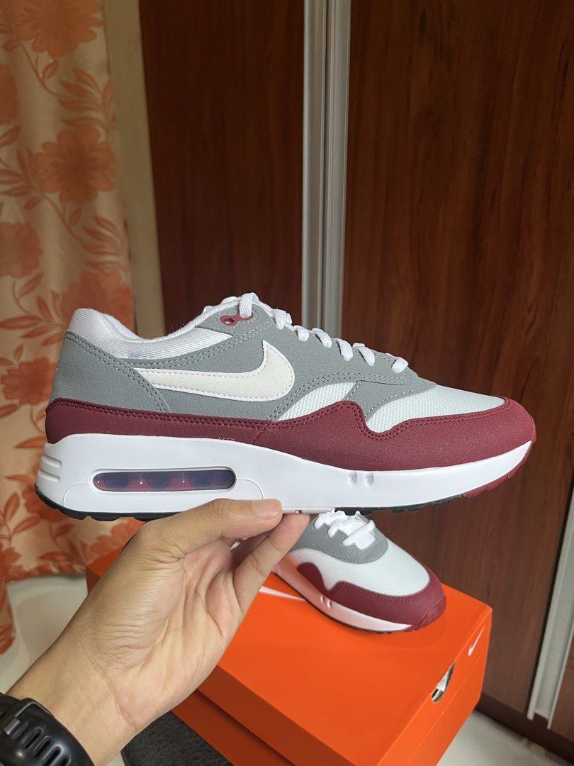 Nike Air Max 1 ‘86 OG Golf (Category: Casual Shoes) located in Manila. Submitted by somebanothings2.0 (Listing ID 1456572200, Image 3). Description: Nike Air Max 1 ‘86 OG Golf - golf shoes, waterproof - new and unused, with box Size: 8USM 9.5USL 7UK 41EU Loc: Welcome Rotonda, Quezon City Price is fixed already. Not for swap..