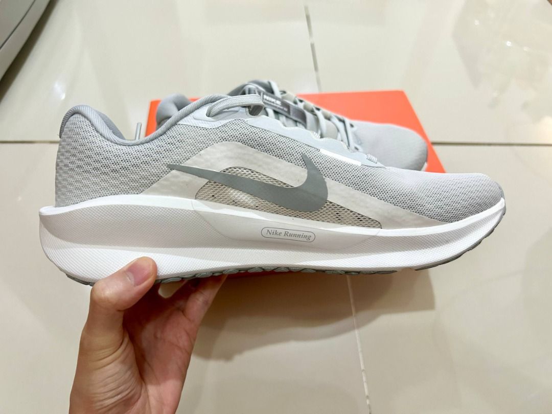 Nike Downshifter 13 Photon Dust / Light Smoke Grey (Category: Sneakers) located in Manila. Submitted by softlysorted (Listing ID 1456501834, Image 2). Description: Authentic Nike Downshifter 13 road-running shoes in Photon Dust/Light Smoke Grey. Lightweight and versatile for running, walking, workouts, or everyday wear. Only used once for an indoor running class. I forgot to bring my running shoes and had to buy a pair from a nearby store (retail