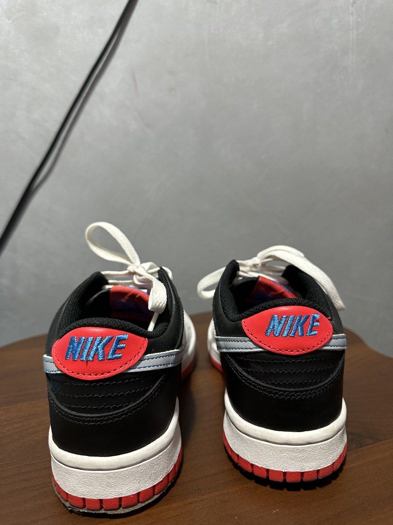 Nike Dunk Low Spider-Man DH9792-103 (Category: Sneakers) located in Manila. Submitted by freelav (Listing ID 1456527307, Image 3). Description: - Nike Dunk Low Spider-Man Edition - Colorway: White, Black, Red - Features iconic Spider-Man theme - Size: (EU 38.5, BR 37, CM 24.5) - Perfect for collectors and fans - Unique and eye-catching design.