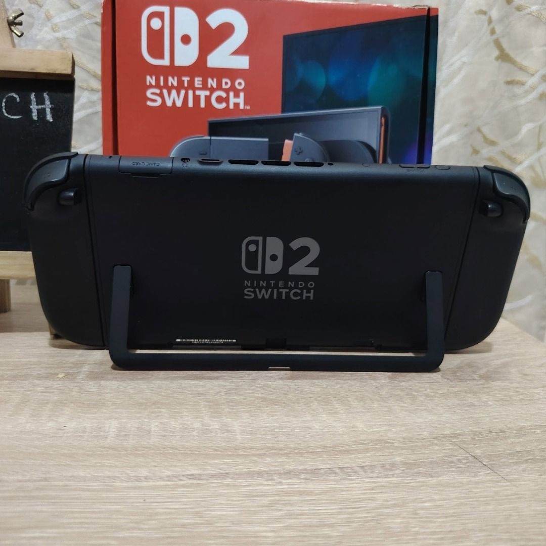 Nintendo Switch 2 Like New! (Category: Nintendo) located in Paranaque City. Submitted by thebiskwitcompany (Listing ID 1456534334, Image 3). Description: #15 ****15th unit sold for switch 2, libo libo na sa ps4 at daan daan na din sa PS5 at switch 1 Nintendo Switch 2 P25,995 only! -Complete (Unit, joycon, dock, joycon strap, joycon gripo, charger, hdmi, charger) -no issue (no drift,eshop,wifi,sd card) -Like new pa po! Shipping through Lalamove, G