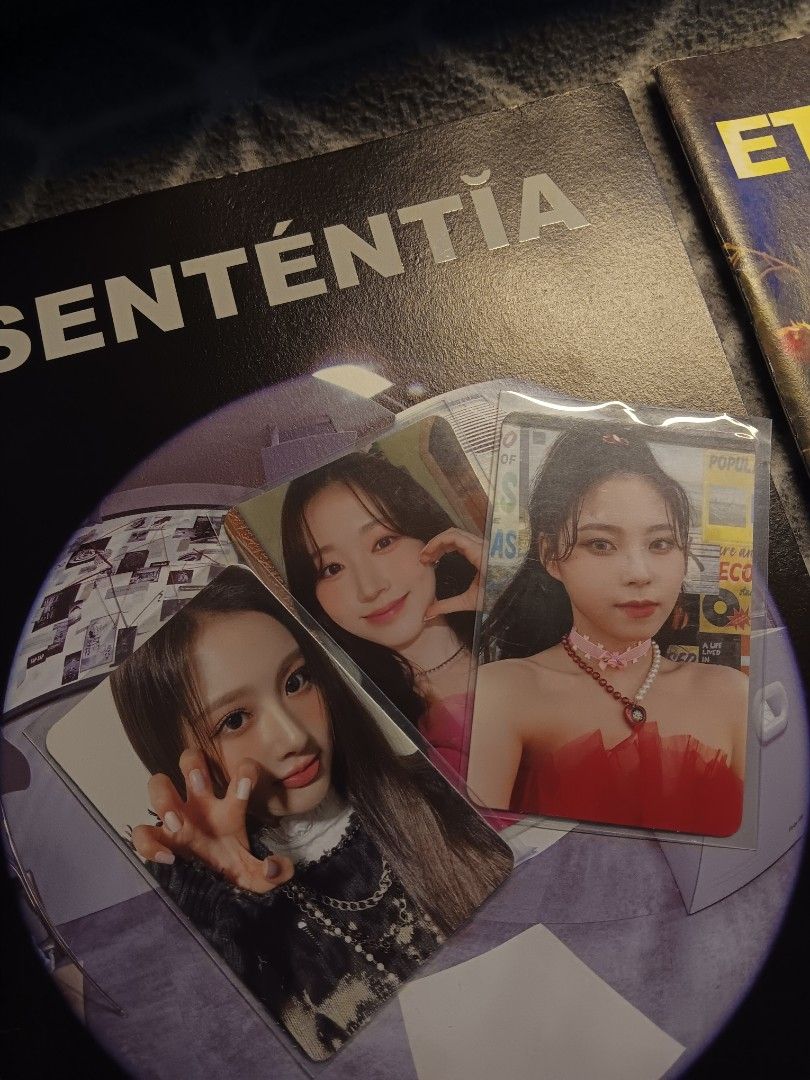 NMIXX EXPERGO ALBUM / EP - UNSEALED (Category: CDs & DVDs) located in Manila. Submitted by chrisaryen (Listing ID 1456570838, Image 3). Description: NMIXX Expergo EP - Unsealed • A BIT DUSTY. • PHOTOBOOKS & PHOTOCARDS ONLY. • MOP: MEET-UP (SM GRAND CENTRAL), OR GCASH AND LALAMOVE (BUYER WILL SHOULDER THE SHIPPING).