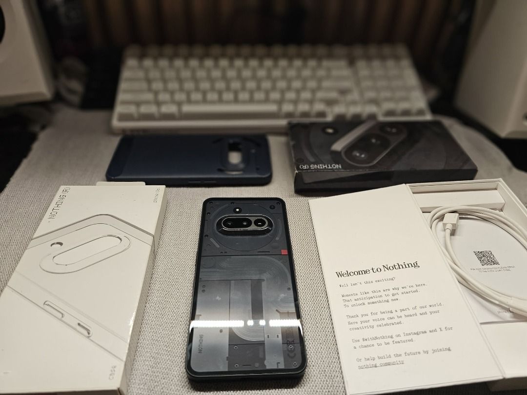 Nothing Phone 3A (12/256GB) (Category: Android Others) located in Caloocan City. Submitted by mgjayjay (Listing ID 1456483973, Image 2). Description: Nothing Phone 3A 12GB / 256 GB Bought digital walker, minsan lang magamit. With free 2 case - NP3A Original Case, 1 carbon fiber case No issue With original unused cable, sim ejector, white box (nawala yung cover box na black) Can be tested, for pickup Can do meetup. Location: South Caloocan (Monume