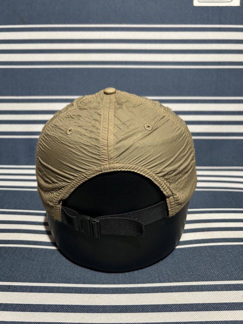 Old Navy Baseball Cap Lightweight Beige Crinkled Nylon Strapback (Category: Caps & Hats) located in Maasin. Submitted by throwingreverse (Listing ID 1456546974, Image 3). Description: Size: One Size Material: 100% nylon shell Issue: None Color rate: 10/10 MOP: Gcash Location: SOUTHERN LEYTE.