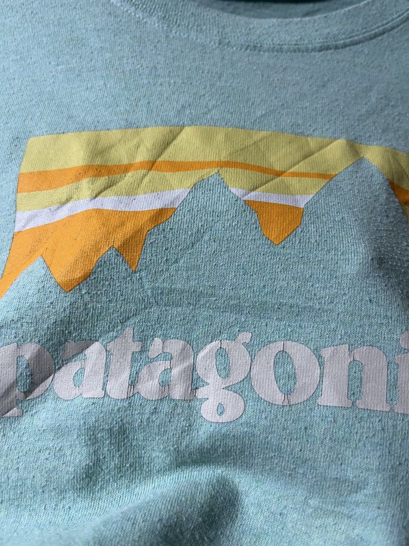 Patagonia Tee Women (Category: Shirts) located in Tagum. Submitted by pointers15 (Listing ID 1456540680, Image 3). Description: Small on tag 16.5x25 Very Good Condition Cr: 9.8/10 Minimal hairlines.
