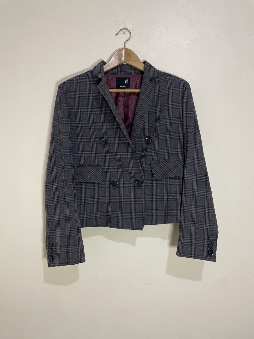 Plaid blazer (Category: Coats, Jackets and Outerwear) located in Santa Rosa. Submitted by thevintagesource.ph (Listing ID 1456596297, Image 1). Description: .