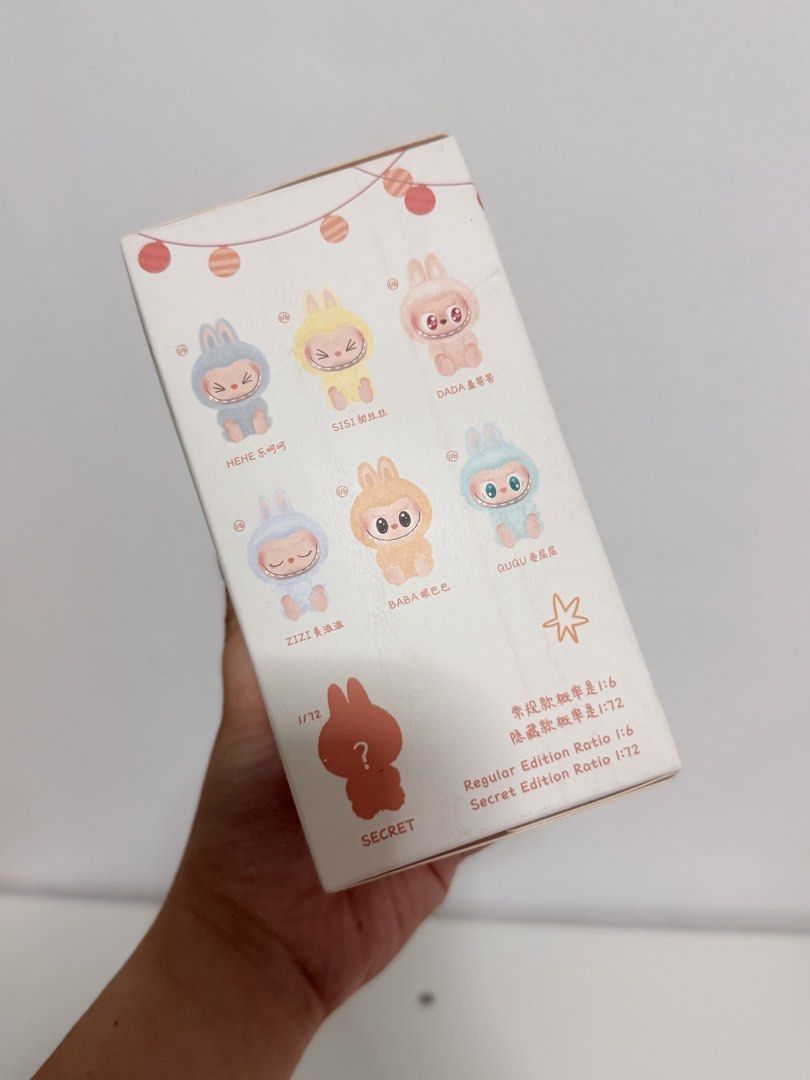 POP MART Have A Seat Labubu Blind Box Toy (Category: Designer & Blind Box Toys) located in Quezon City. Submitted by treasures.delight (Listing ID 1456540030, Image 3). Description: - POP MART Have A Seat Labubu blind box - Sealed,blind box.