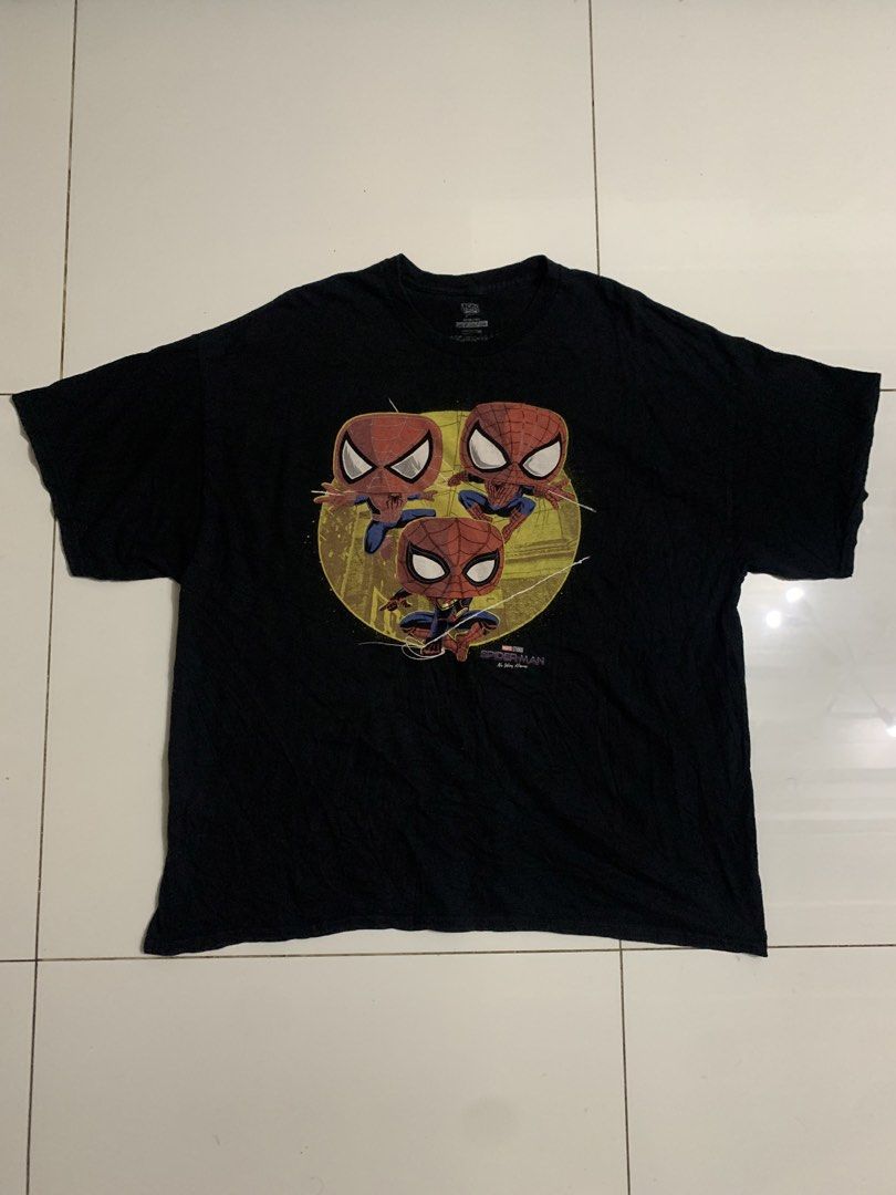 POP TEES SPIDERMAN NO WAY HOME (Category: Tshirts & Polo Shirts ) located in Cavite. Submitted by thrift_2find (Listing ID 1456497460, Image 1). Description: POP TEES SPIDERMAN NO WAY HOME Measurements: ▪️Width 25.5" | Length 29" ▪️Color Rate: 9/10 ▪️Condition: Excellent, good ▪️Issue: none .