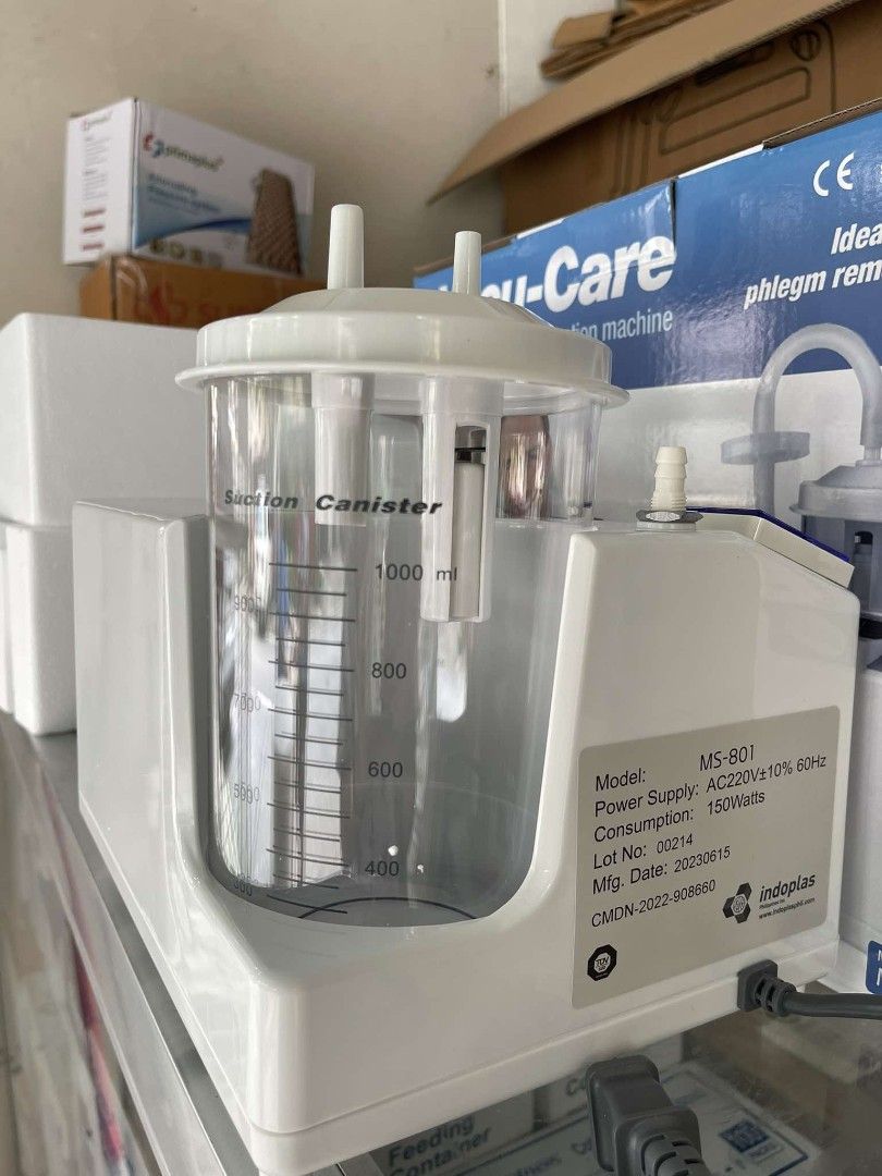 Portable Suction Machine For Sale (Category: Medical Supplies & Tools) located in Quezon City. Submitted by jssmedicalsupplies (Listing ID 1456546951, Image 2). Description: ☑️ Brandnew ☑️ Complete Set 🚛 Same day delivery around Metro Manila 💳 Cash On Delivery, GCash, & Bank Transfer.