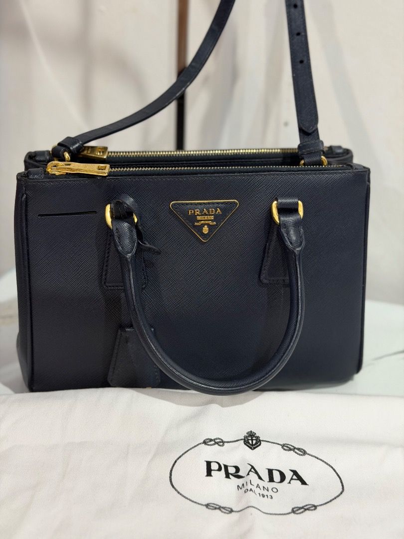 Prada Galleria Small (Category: Luxury Bags & Wallets) located in Bacolod City. Submitted by luxxcollectionsbytetz (Listing ID 1456528559, Image 2). Description: With Prada dustbag only .