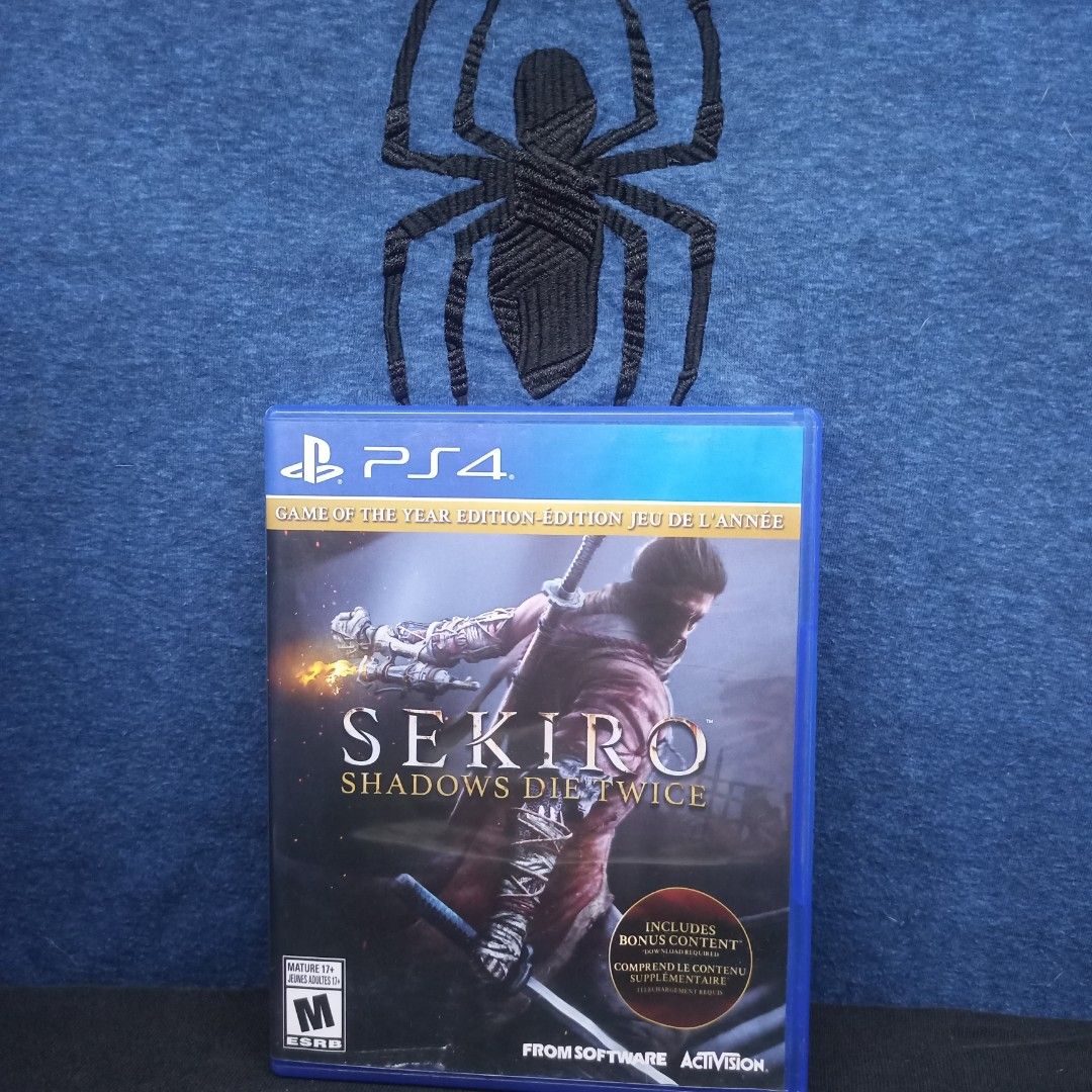 Ps4 sekiro (Category: PlayStation) located in Caloocan City. Submitted by starkstark (Listing ID 1456579948, Image 1). Description: (READ DESCRIPTION) SALE OR TRADE SALE or TRADE Make an offer po rfs: want new games Price Posted po Montalban location pwede shipping sagot ni buyer shipping fee buyer will handle the shipping kung gusto nyo cash on delivery sa lalamove kau magbook can provide pictures and videos upon request if sure na kukunin.