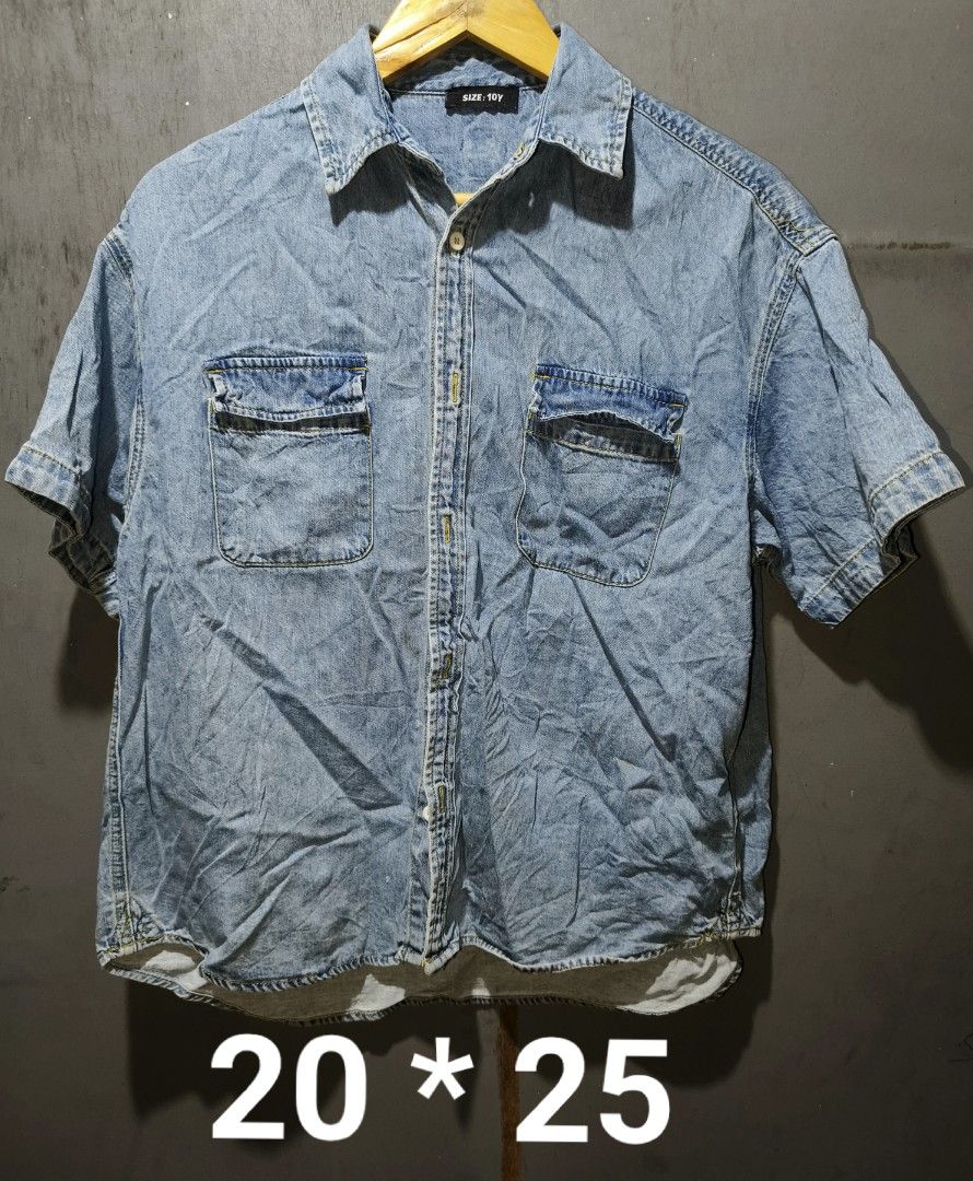 RANDOM BUTTON DOWNS (Category: Formal Shirts) located in Makati City. Submitted by updownthrift (Listing ID 1456594467, Image 3). Description: 200 EACH 2 FOR 300! FRESH FROM BALE NEED WASH ITEM DIMENSIONS ARE ALREADY INCLUDED ON EVERY PICS KINDLY CHECK AND DM ME IF INTERESTED. DM FOR MORE INFO! THANK YOU!.