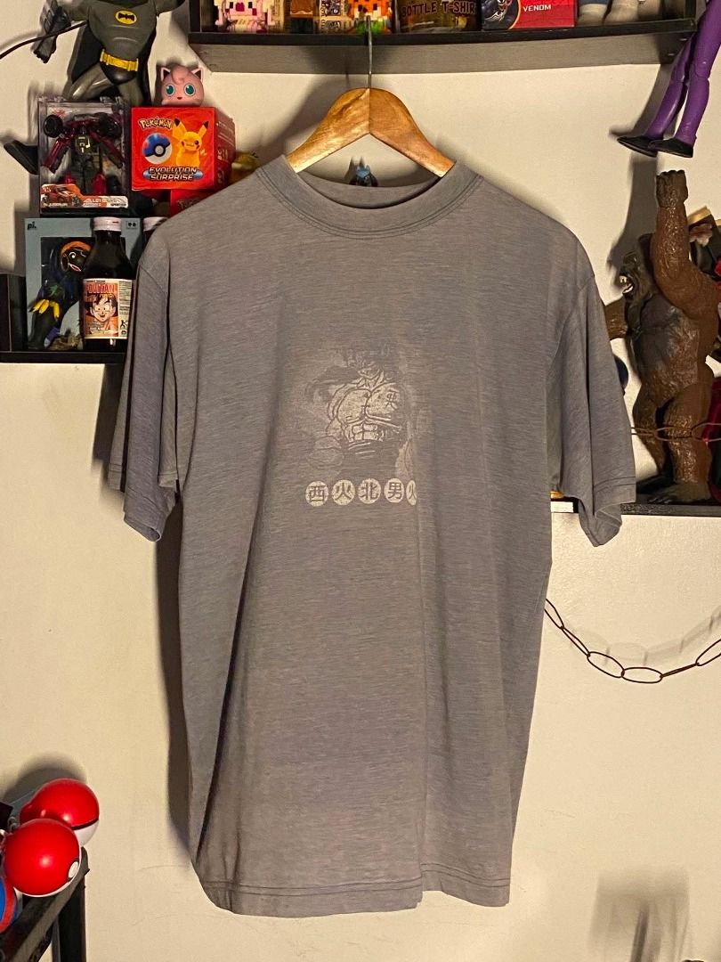 RARE VINTAGE ANIME SHIRT (Category: Tshirts & Polo Shirts ) located in Mabalacat. Submitted by gotthemgems (Listing ID 1456534915, Image 2). Description: Vintage Anime tee 🛹 RARE FIND, NO JOKE! - 90s for sure, tho mahirap hanapin kung ano pinagmulan ng shirt na to since limited lang ata nirelease nila Not sure who went first, Plastik or this one for the Goku inspired design (last picture reference) "Manga Entertainment was a producer, licensee, 