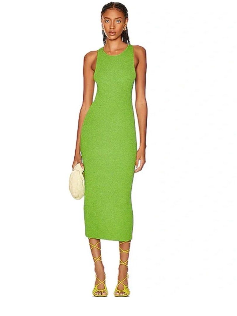 Ribbed Knit Maxi Dress from WHBMFORME (Category: Dresses) located in Quezon City. Submitted by labnstyle (Listing ID 1456488616, Image 1). Description: Pastel green in actual. Size on tag XXS - can fit up to Med Super quality knit and fabric. Super comfy. Super must have!!! .
