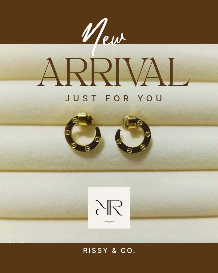 Rissy & Co. Cart**r inspired earrings (Category: Earrings) located in Quezon City. Submitted by mnletc (Listing ID 1456559069, Image 1). Description: Stand out from the rest in this classy earrings Personally sourced to suit your taste Ideal for elevating your everyday look.