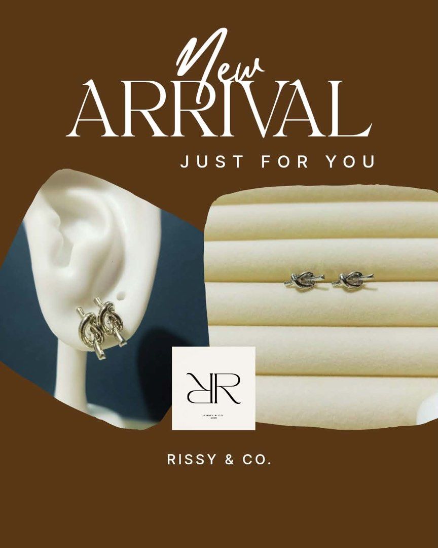 Rissy & Co. Cutesy Knot Earrings (Category: Earrings) located in Quezon City. Submitted by mnletc (Listing ID 1456571143, Image 1). Description: Knot earrings .
