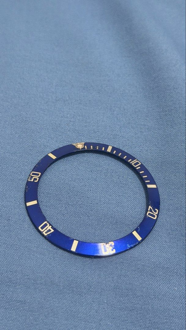 Rolex Bluesy Bezel 16613 (Category: Luxury Watches) located in Manila. Submitted by renzumariano (Listing ID 1456534075, Image 1). Description: Bezel Insert for Bluesy RFS: Nabenta na Bluesy, extra bezel lang.