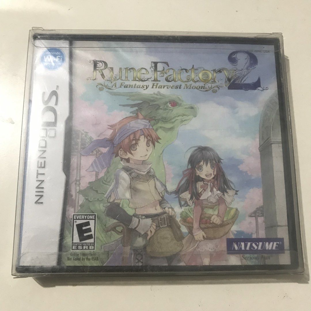 Rune Factory 2 US Sealed (Category: Nintendo) located in Rizal. Submitted by makoroku89 (Listing ID 1456501594, Image 1). Description: -Brand New Sealed comes with Protector Case Note: Please message me first before decide to purchase..